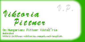 viktoria pittner business card